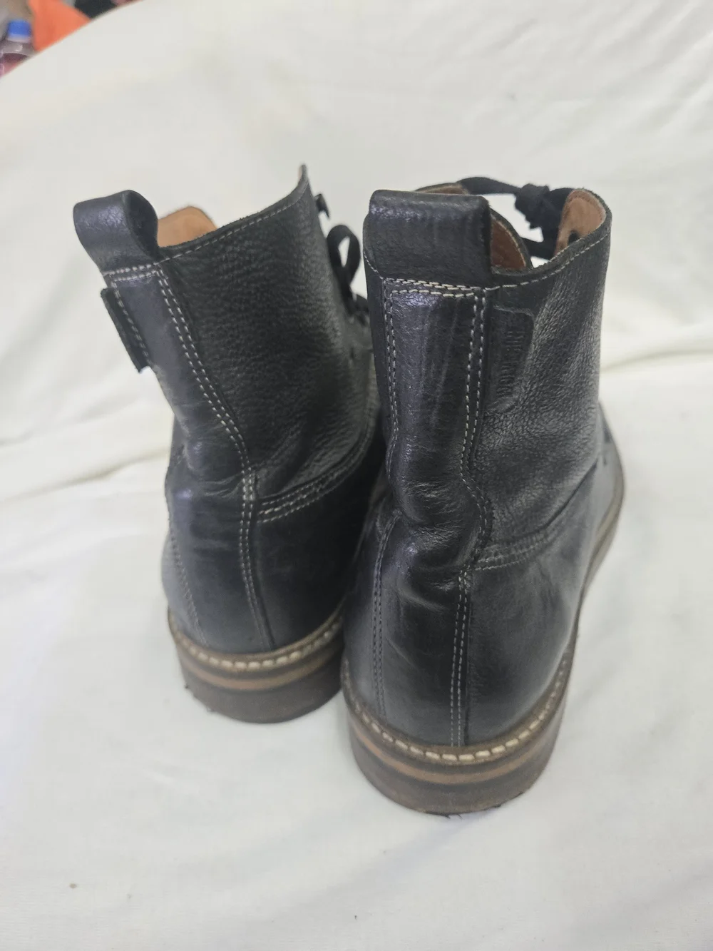 Wolverine Black Leather Chukka Lace-Up Boots